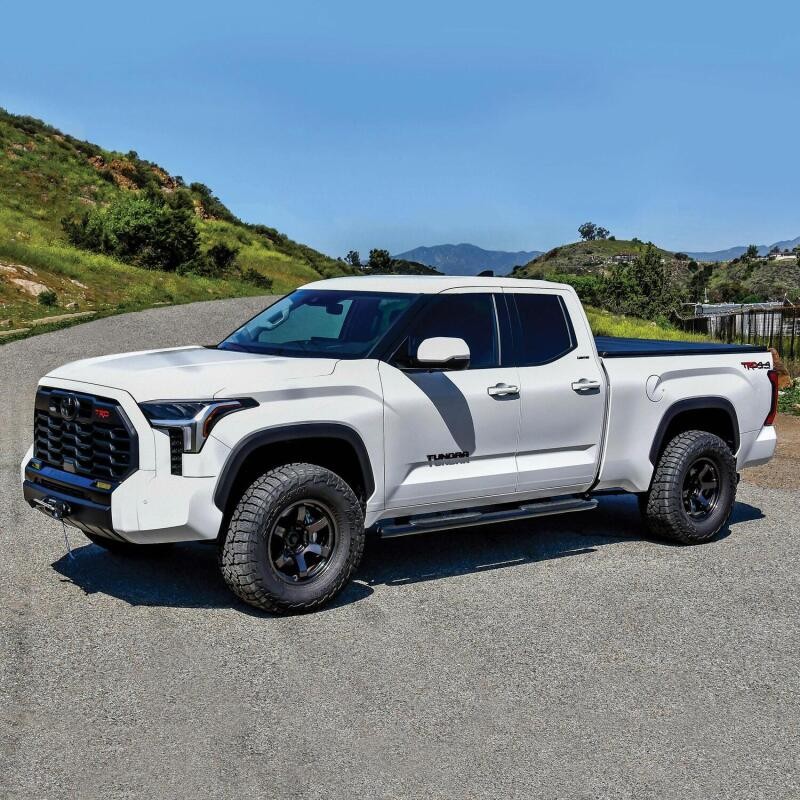 Westin PRO TRAXX 4 Oval Nerf Step Bars for Toyota Tundra Double Cab 2022 – Black