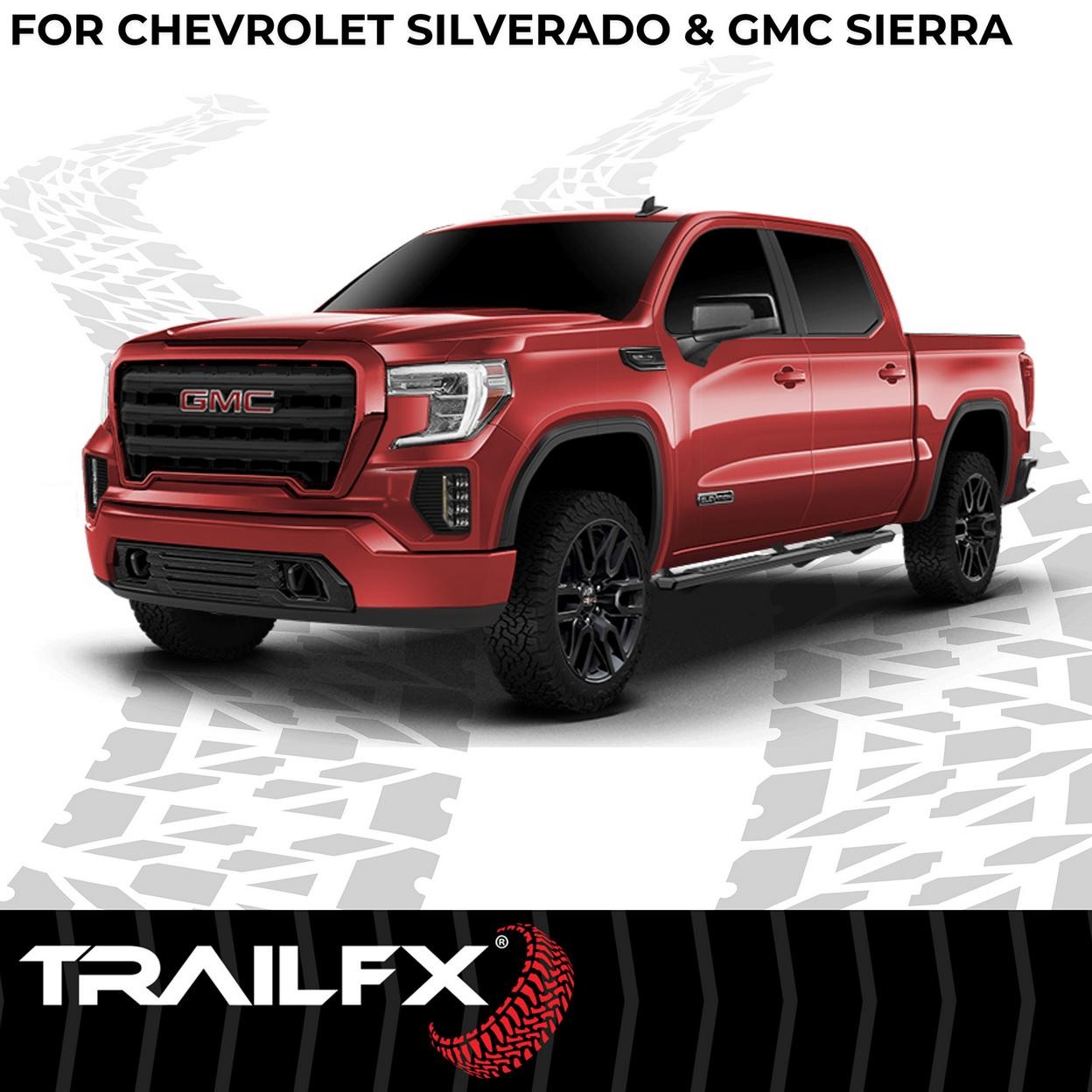 TrailFX Step Nerf Bar – Rocker Panel Mount