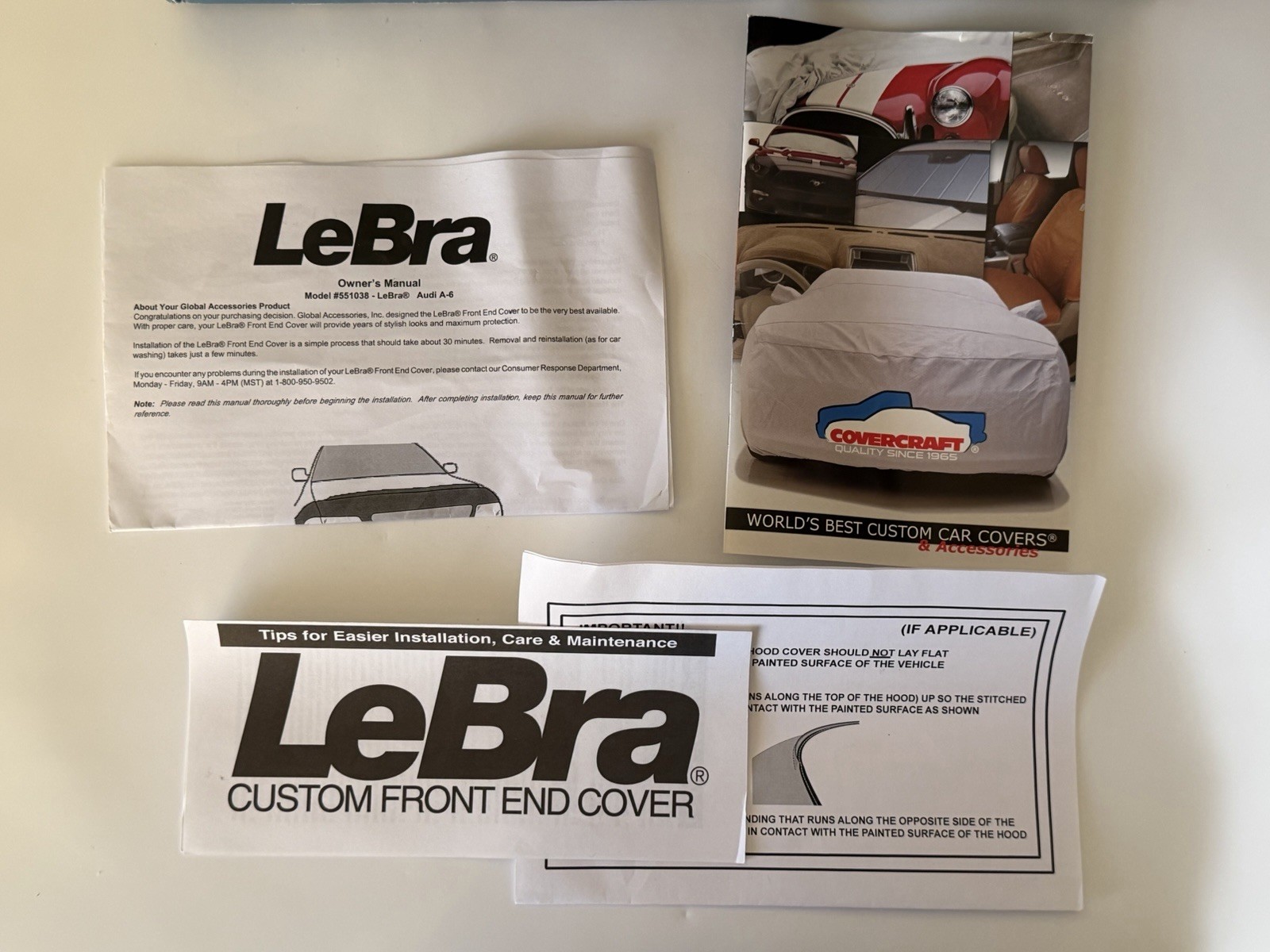 Lebra Custom Front End Cover Bra Fits AUDI A6 Sedan 1998 1999-2001