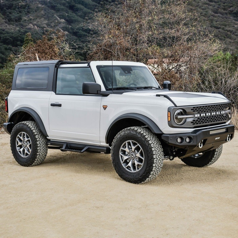 Westin/HDX Drop Nerf Step Bars – Textured Black Fits 2021+ Ford Bronco (2-Door)