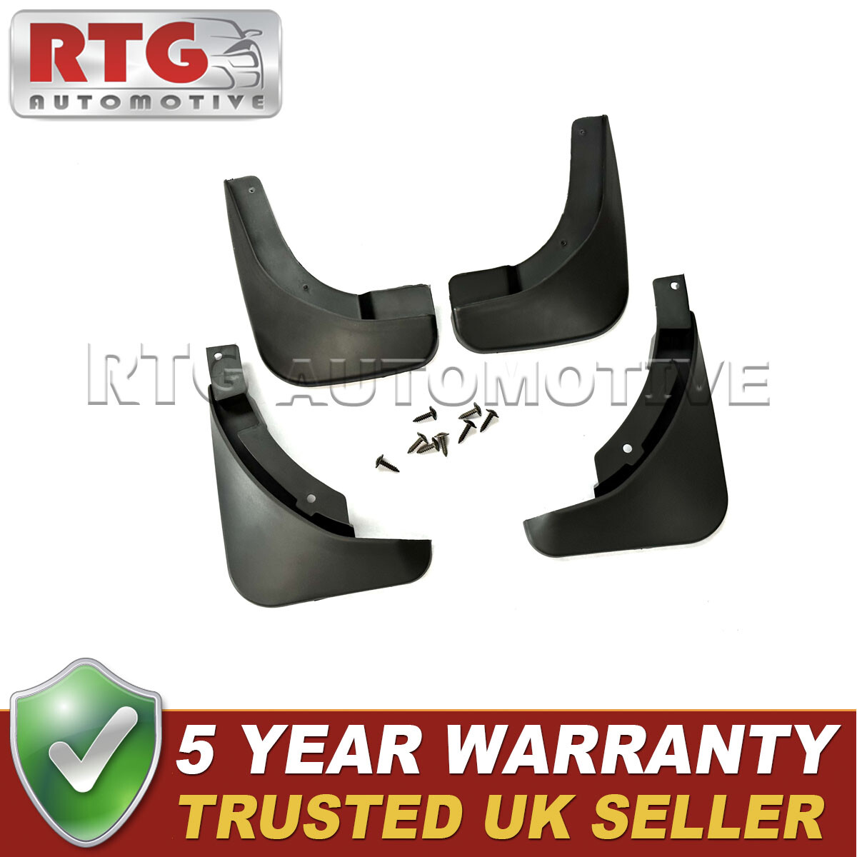 Tailored Mud Flaps Set of 4 For Skoda Octavia 2007-2014 RTG