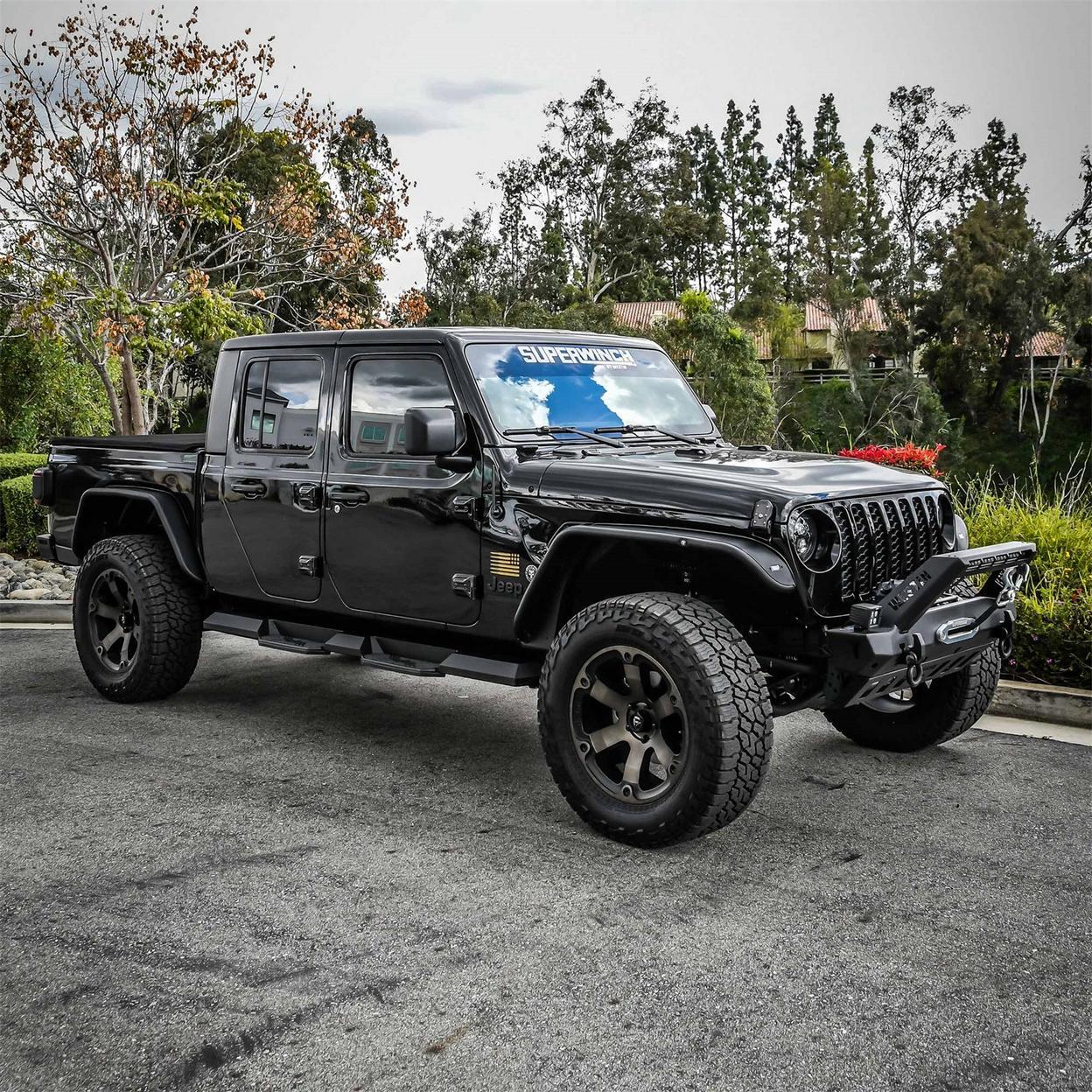 Westin HDX Xtreme Nerf Step Bars for Jeep Gladiator 2020 – Textured Black