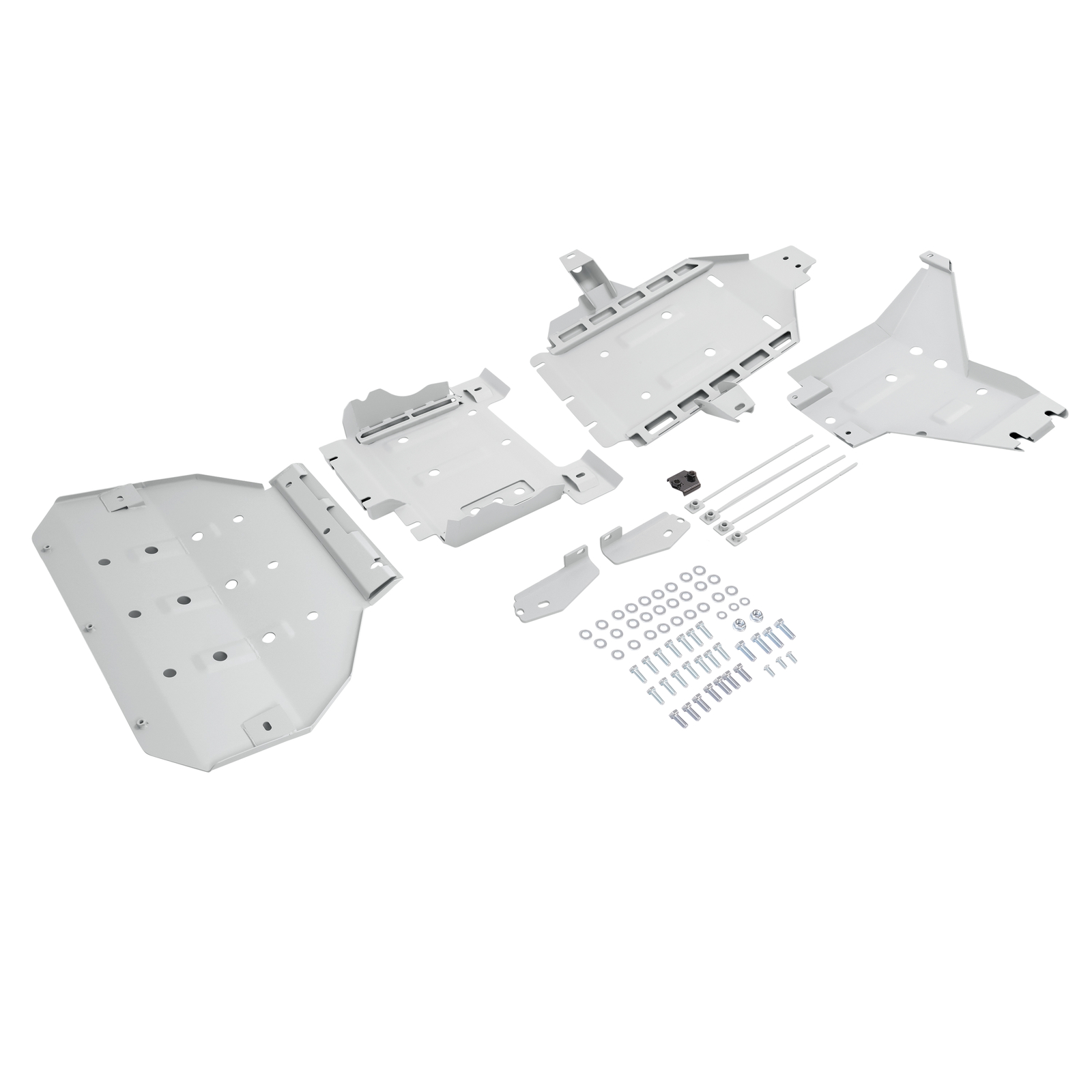 Under Protection Engine Chassis Skid Plate Full Cover Kit For Ford Bronco 21-23