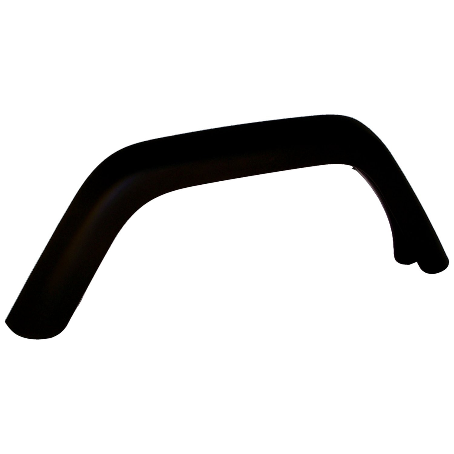 Jeep Fender Flare Replacement – Durable Black Plastic, Rear Right