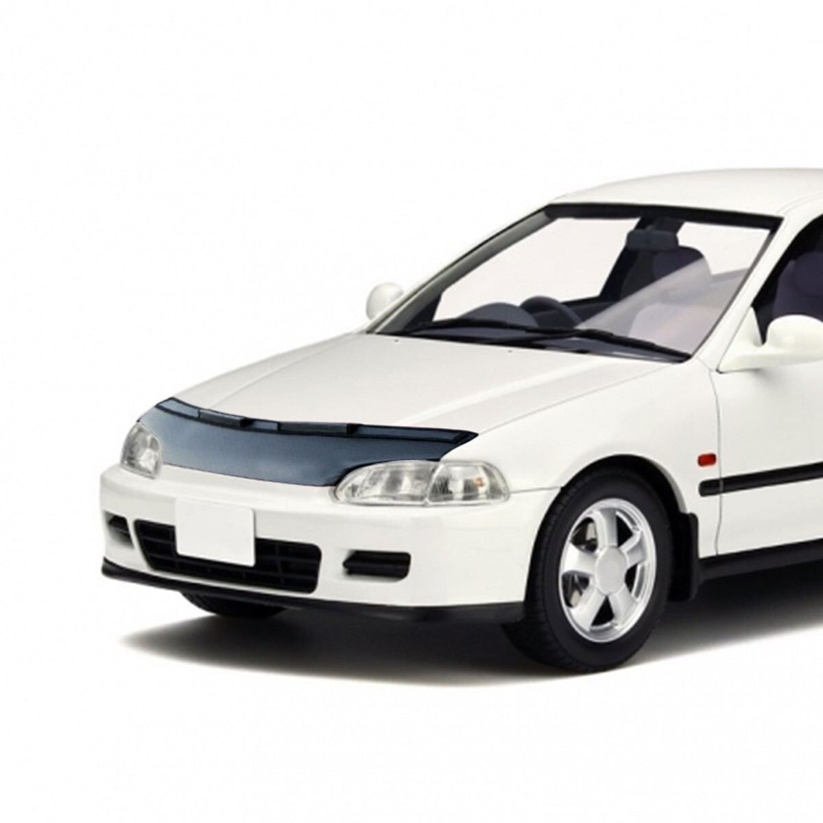 Black Car Bonnet Hood Bra Cover Mask For Honda Civic 1992 1993 1994 1995 EG EJ