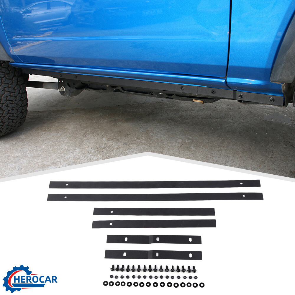 Pinch Weld Cover Fit for Ford Bronco 2-Door 2021-2023 Trail Armor Rocker Panels