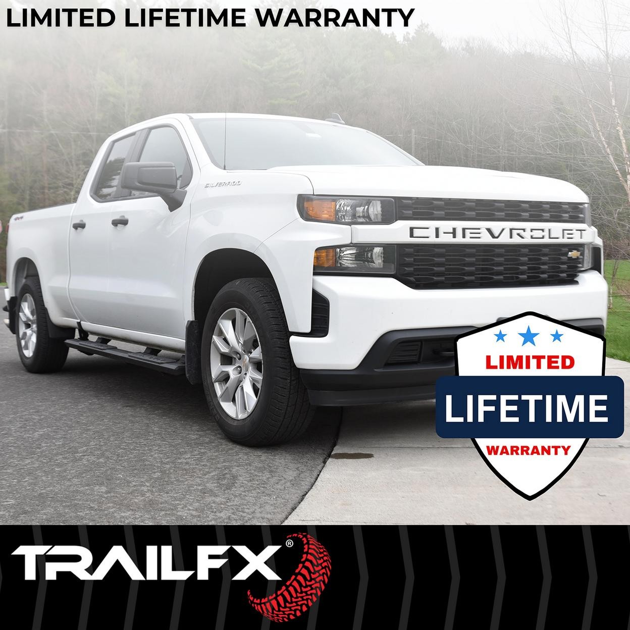 TrailFX Step Nerf Bar – Rocker Panel Mount