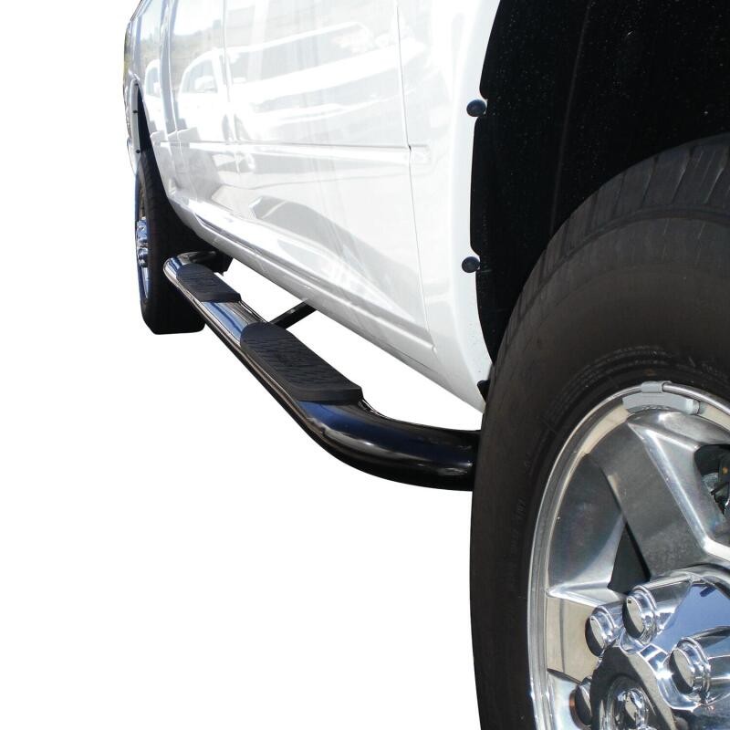 Westin Platinum 4 Oval Nerf Step Bars for Dodge/Ram 25/3500 Mega Cab 10-18 – Bla