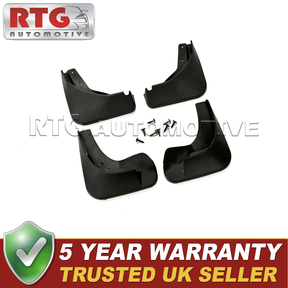 Tailored Mud Flaps Set of 4 For Skoda Fabia 2015-2023 RTG