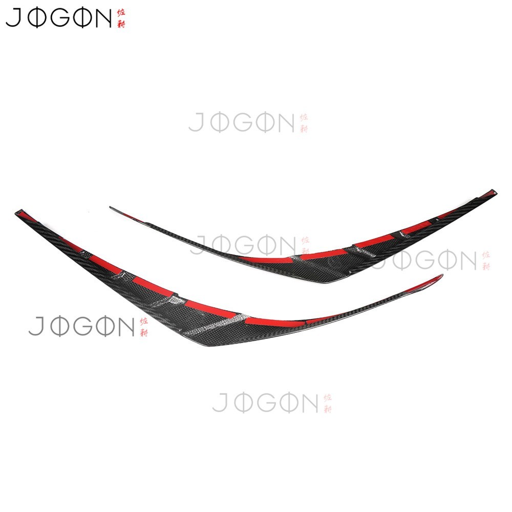 Real Carbon Taillight Brake Light Side Vent Decor For Lexus LC500 LC500h 2018-26