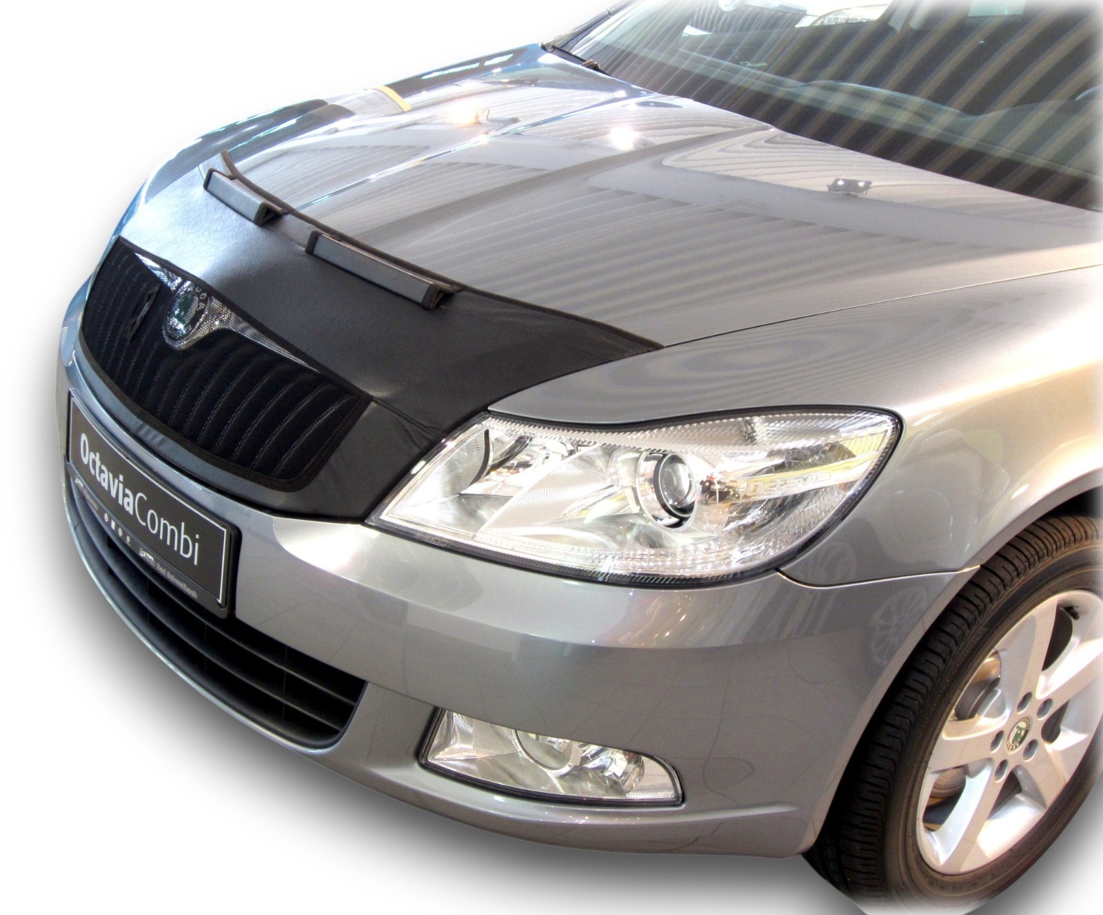 Bonnet Bra Fits Skoda Octavia II 1Z 2004-2013 Stone Chip Protection Bonnet Bra
