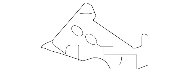 Genuine Nissan Powertrain Skid Plate 50884-EZ00C