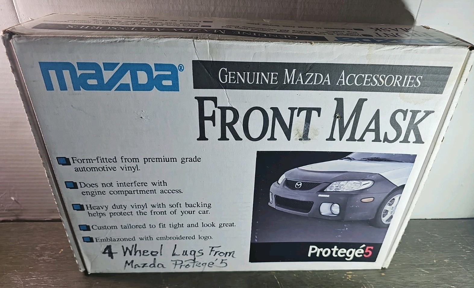 Mazda Protege 2001 Front Mask/ Bra Protective Cover