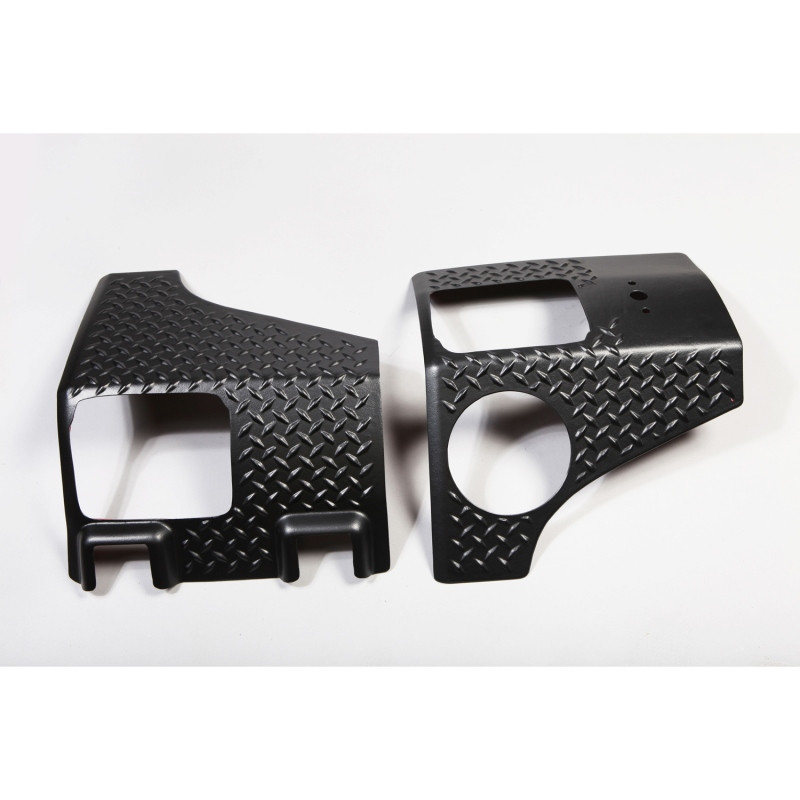 Rugged Ridge 11651.01 Rear Corner Body Armor Guards for 07-18 Wrangler JK 4-Door