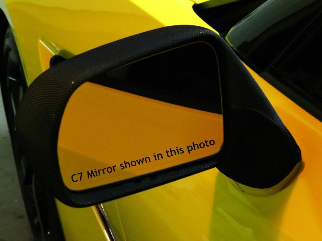 C5 Corvette NoviStretch Mirror Stretch Covers MC150 Fits All 97-04