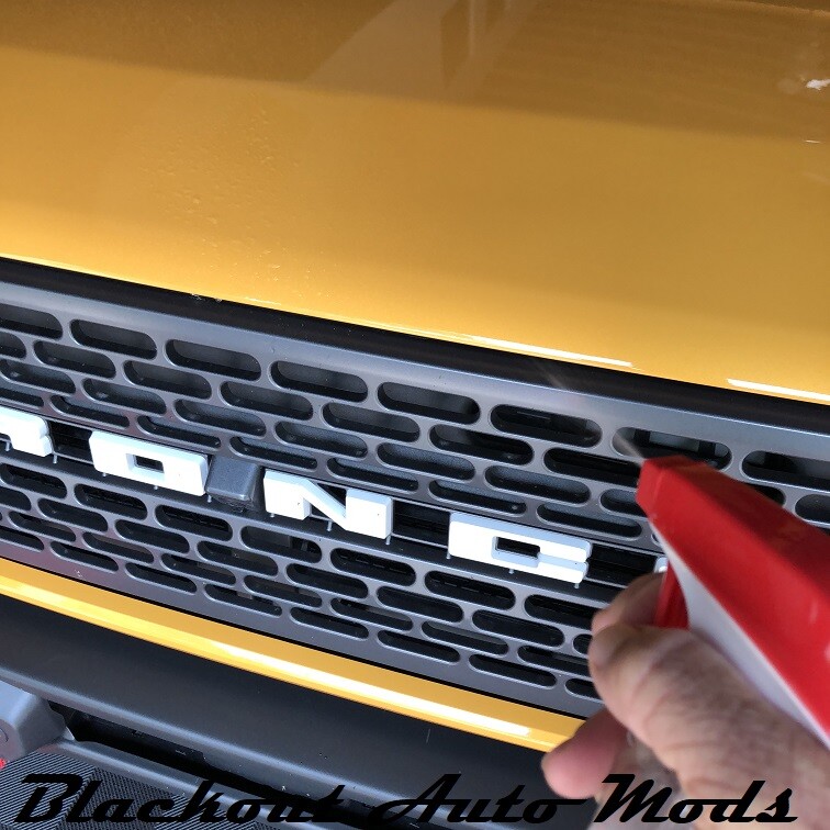 Precut Hood Section an Front Bumper Paint Protection PPF for 2021-24 Ford Bronco