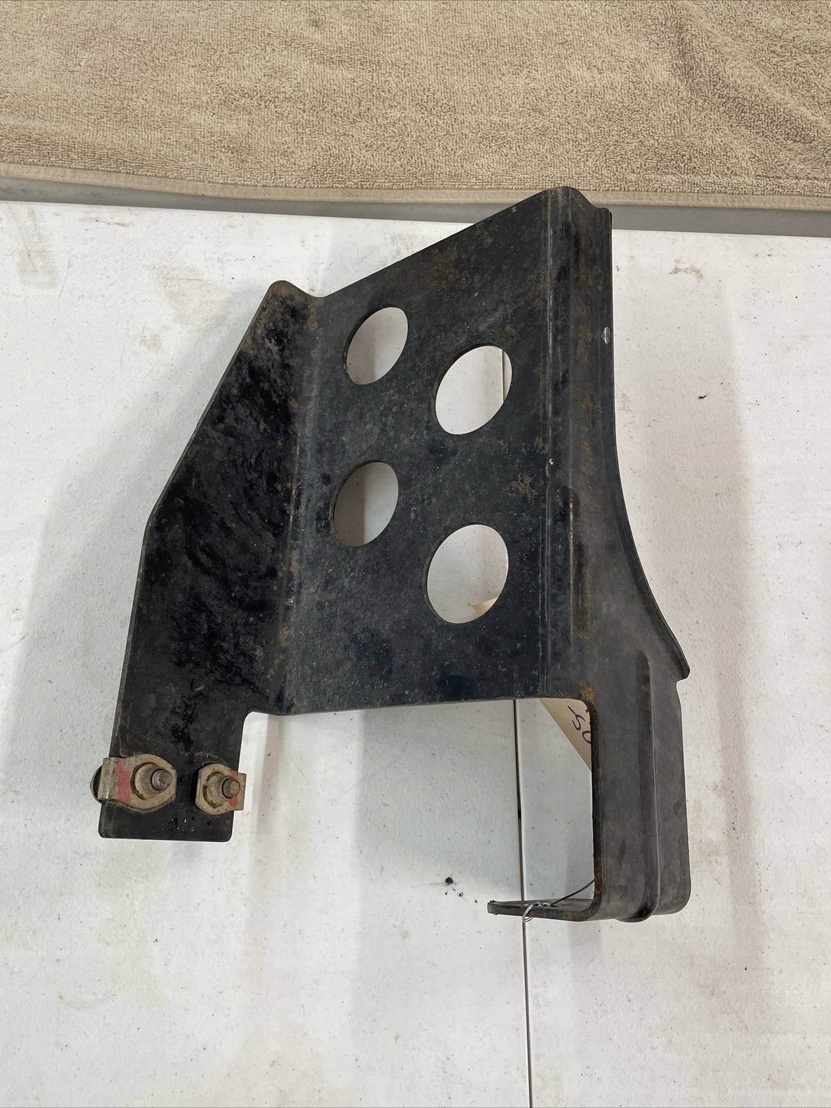05-07 FORD F250 F350 SHORT BED FRONT FUEL TANK SKID PLATE GUARD COVER SHIELD oem