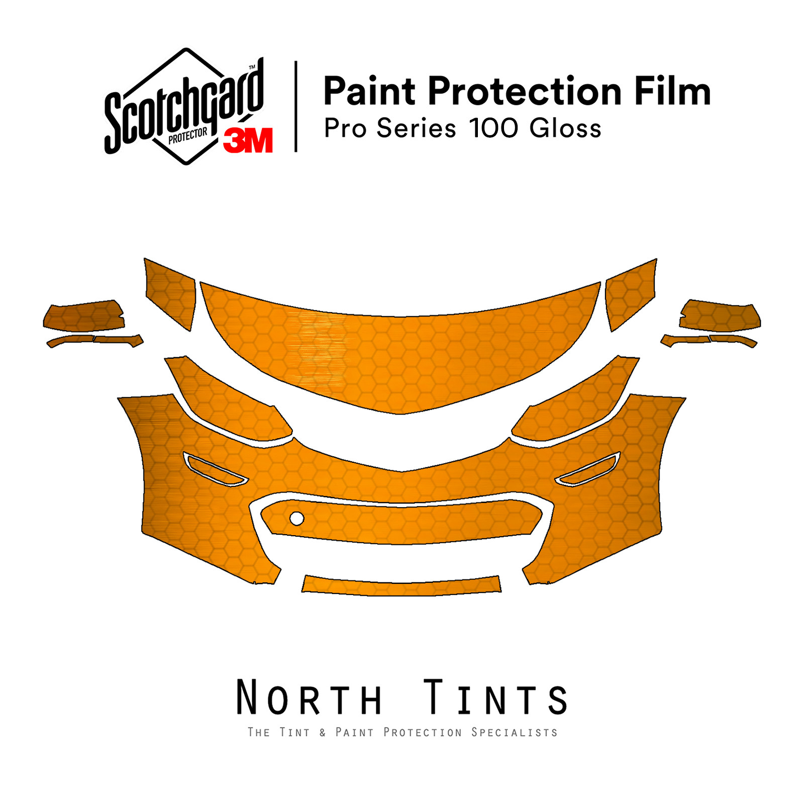 Chevrolet Bolt EV 2017-2021 3M PRO Series PreCut Paint Protection Clear Bra PPF