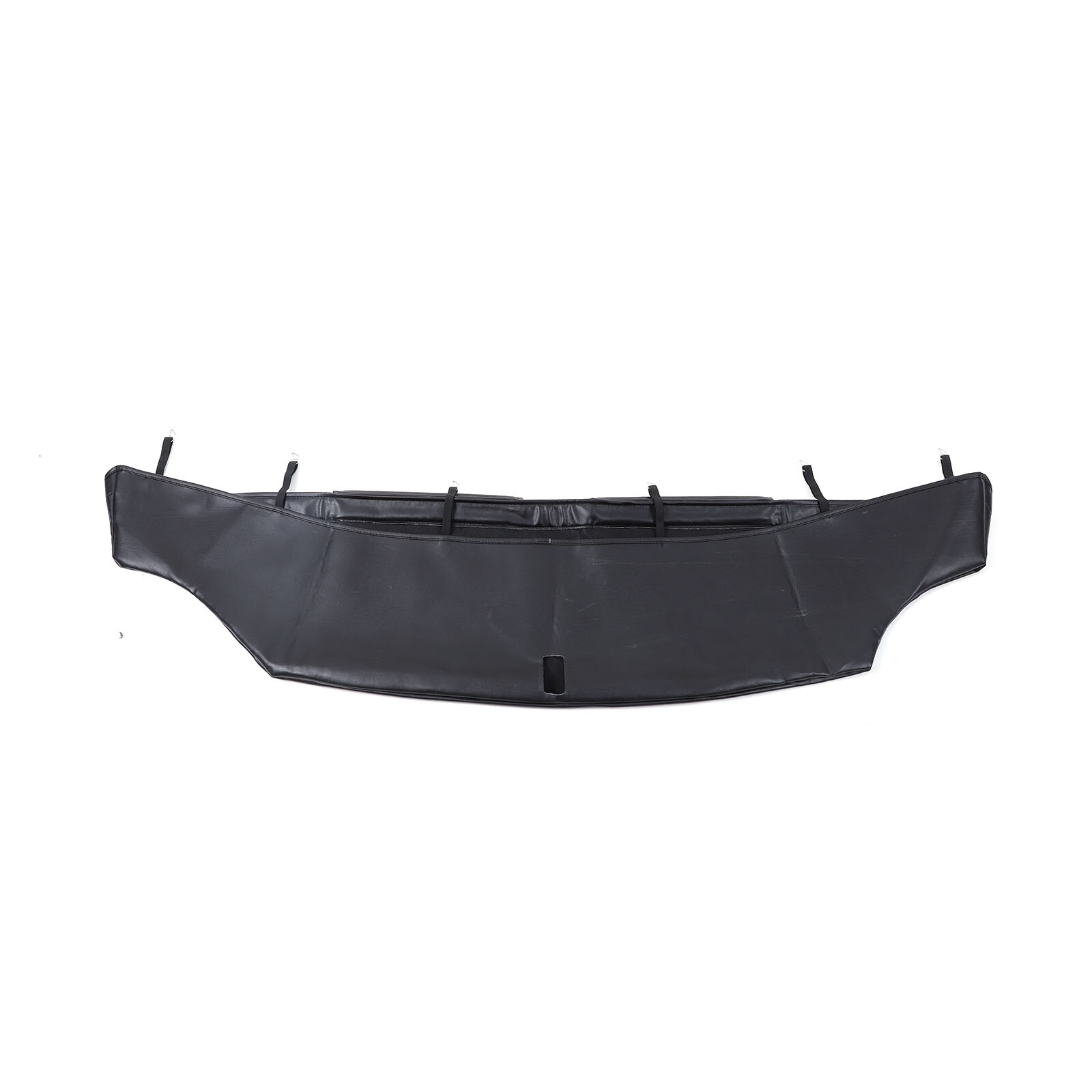 Front Bumper Lebra Car Bonnet Mask Hood Bra Fit For Fiat 500 500C 2007-24 Black