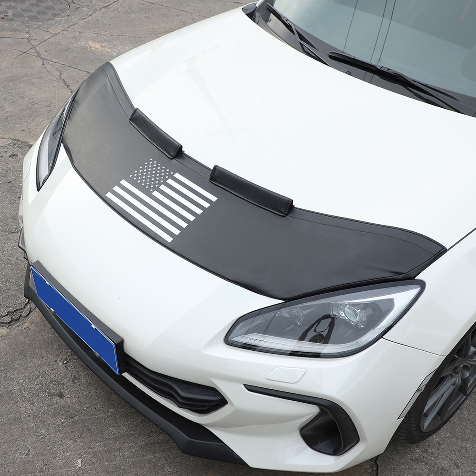 Front Bumper Lebra Hood Protector Mini Mask Bra For Toyota 86/Subaru BRZ 2022-23