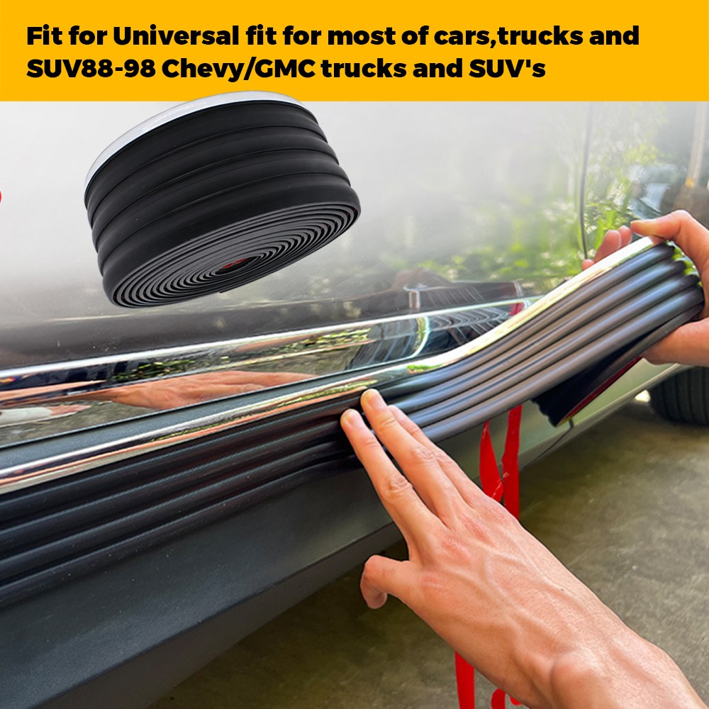 Universal For 1988-1998 Chevy/GMC trucks and SUVs Chrome Body Side Trim Molding
