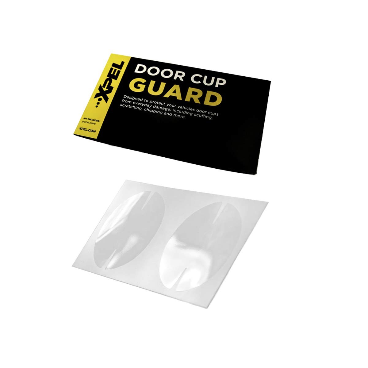XPEL Pre-Cut Door Cup Guards, Set of 2 – Clear Paint Cup,