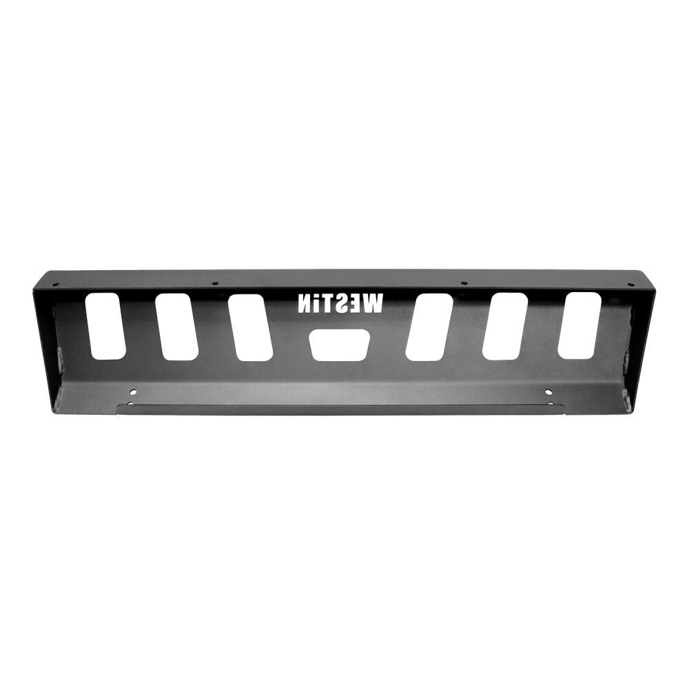 Westin WJ2 Front Bumper Skid Plate (Unlighted) Black 59-80095