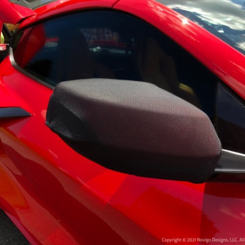 C8 Corvette Stingray NoviStretch Front + Mirror Bra Combo High Tech Stretch Mask