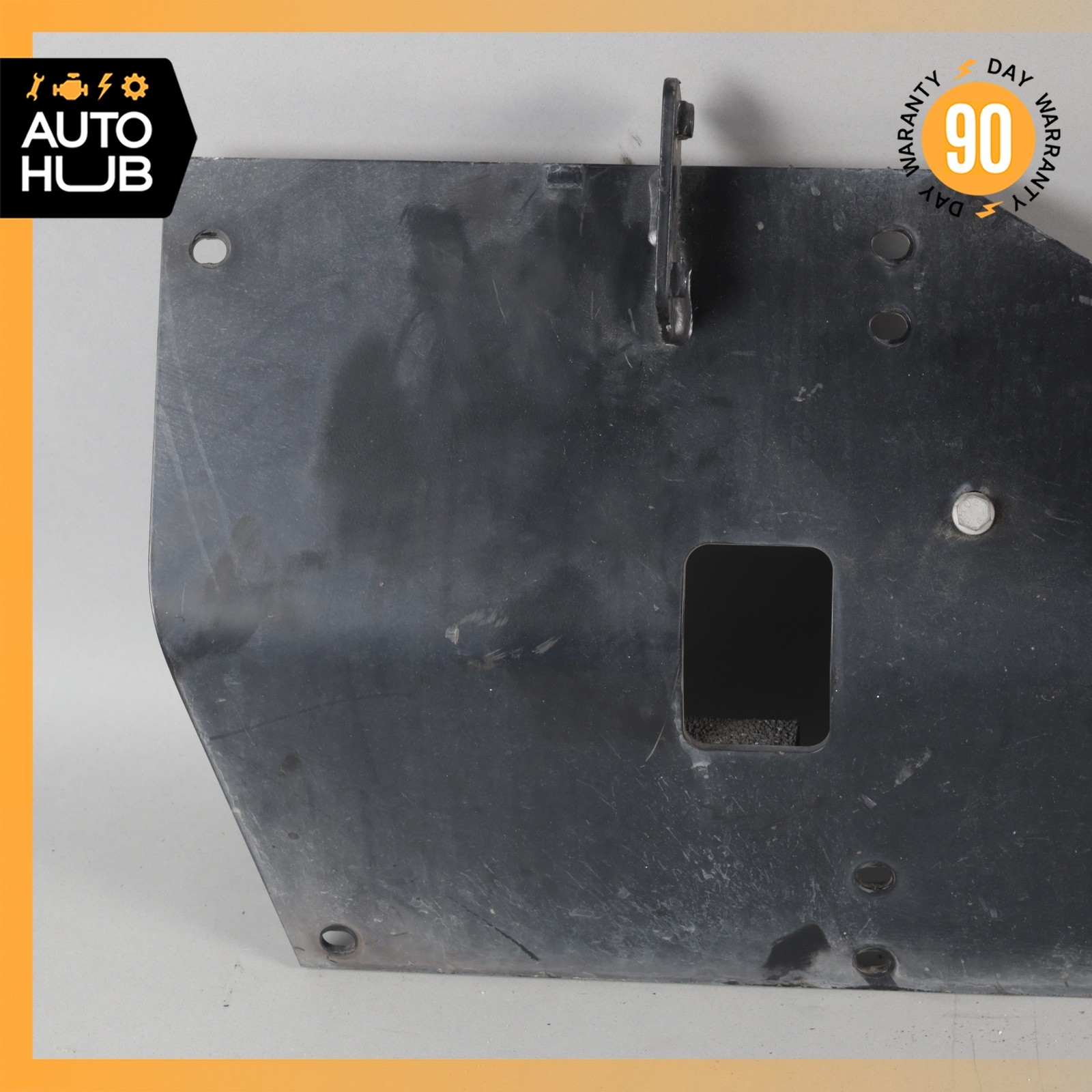 13-18 Mercedes W463 G550 G63 Rear Lower Fuel Tank Skid Plate Metal Shield OEM