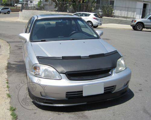 Car Bonnet Mask Hood Bra Fits Honda Civic 1999 2000 99 00 EK