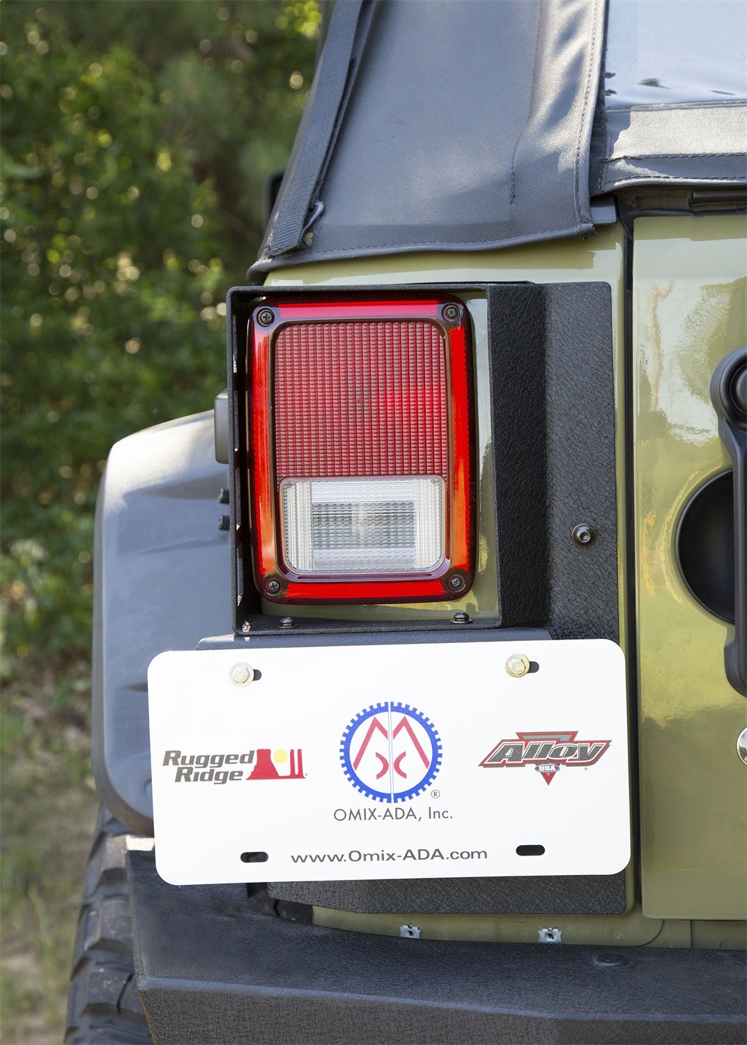 Rugged Ridge 11615.20 XHD Corner Guard Fits 07-18 Wrangler (JK)