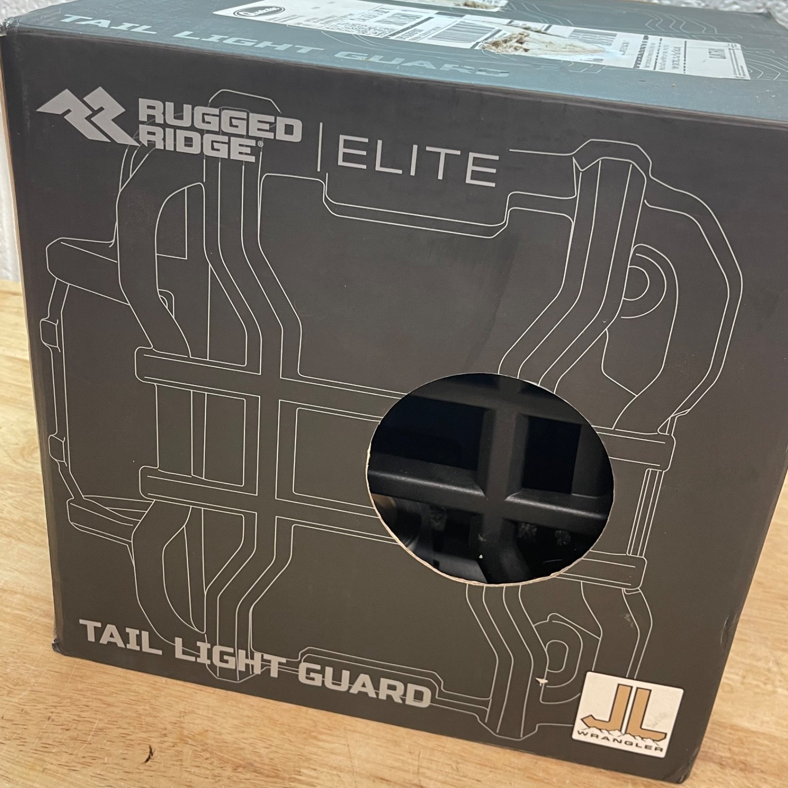 Rugged Ridge Tail Light Guard for 2018-2026 Jeep Wrangler 11226.12