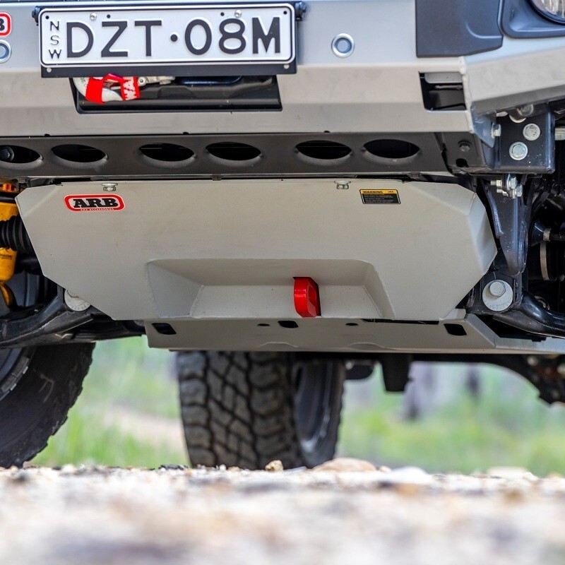ARB Steel Skid Plate Bell Pan For 10-13 Toyota 4Runner 07-14 FJ Cruiser 5421100
