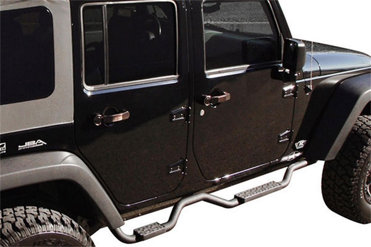 Rampage Step Nerf Bar Slmln 2in. Rnd Sd Br Fits 2011 Jeep Wrangler Unlimited 70t