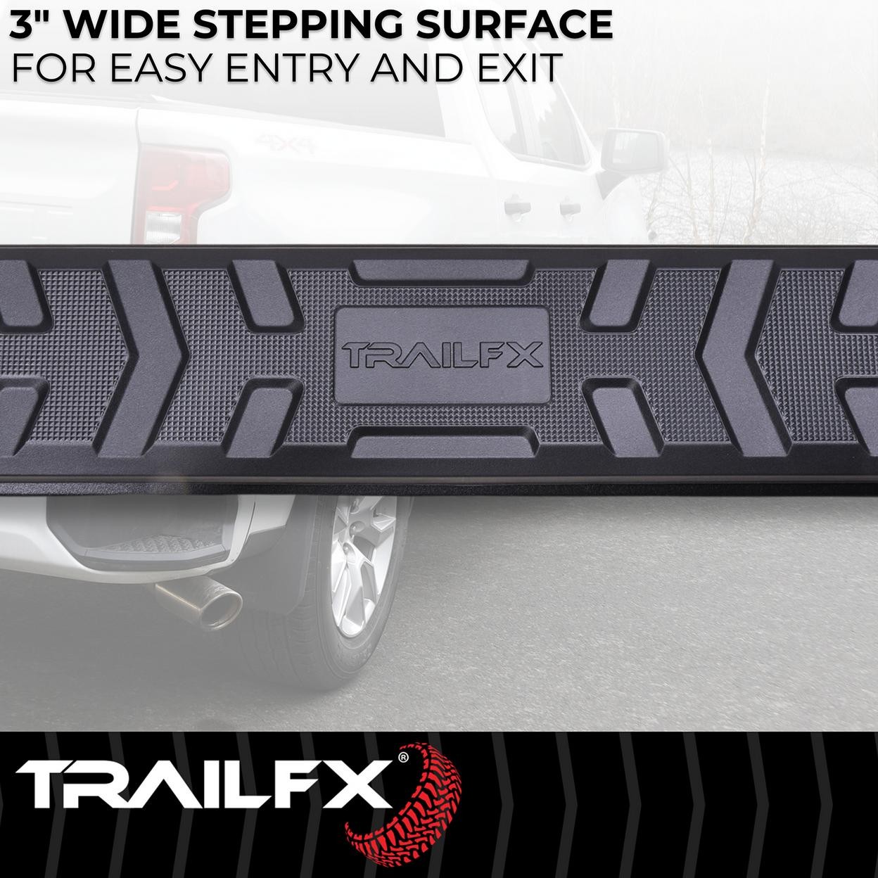 TrailFX Step Nerf Bar – Rocker Panel Mount