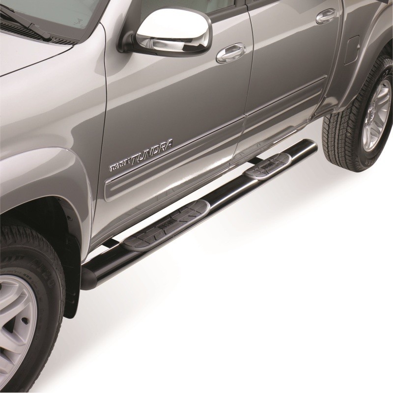 Westin Premier Oval Nerf Step Bar Mount Kit-Blk Fits 99-06 Tundra 4dr Ext Cab