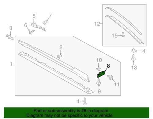 NEW OEM Ford Right Rear Mudguard Deflector 2015-2023 Mustang FR3Z-9911778-AA