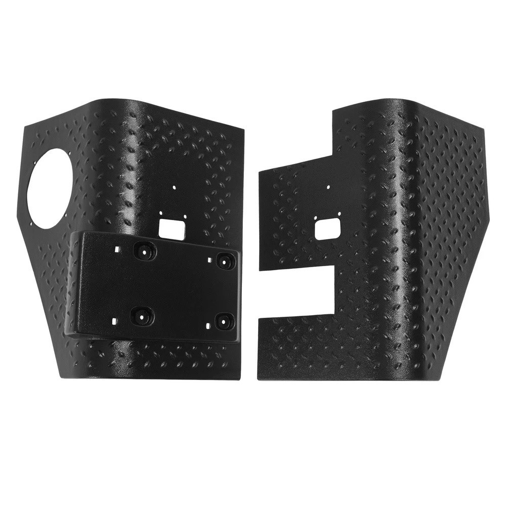 Rear Body Armor Corner Guards Textured for 1997-2006 Jeep Wrangler TJ