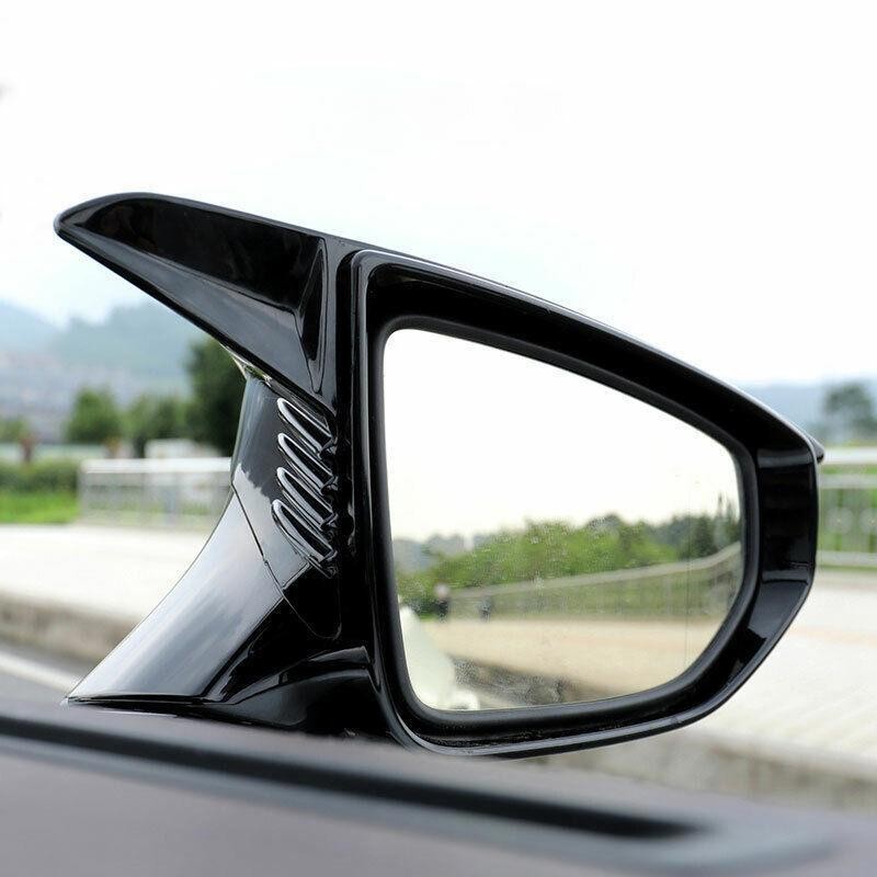 For Lexus ES 2019-2025 abs Gloss Black Side Rearview Mirror Cover Trim 2PCS