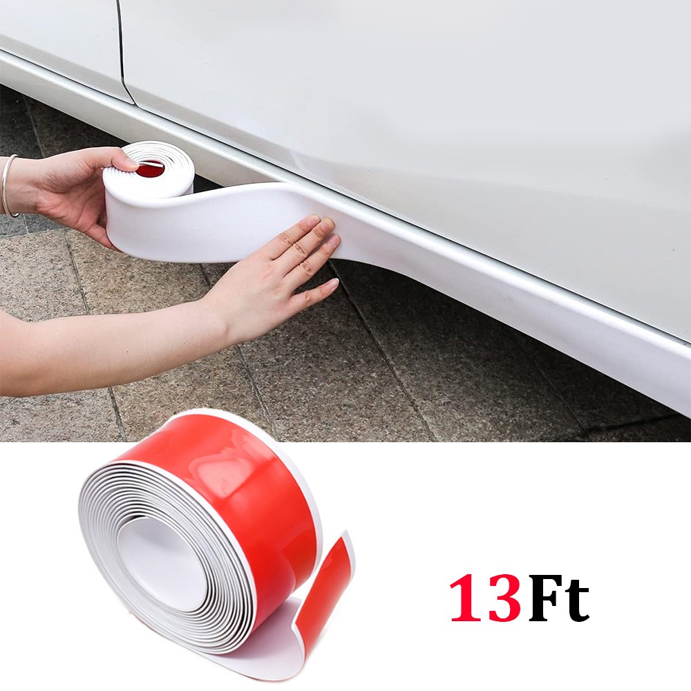 13Ft For Chevy Side Skirts Extension Splitter Lip Rocker Panels Body Protector