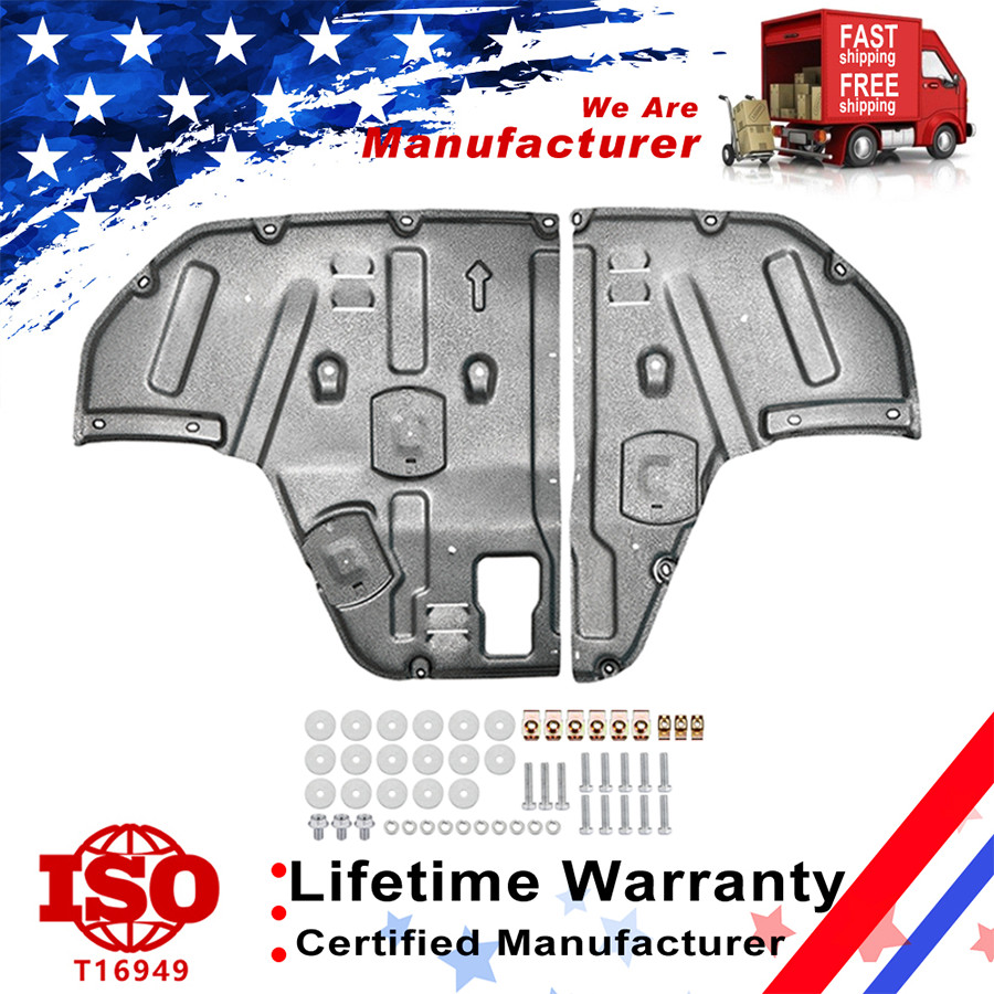 For 2020 2021 2022 Hyundai Sonata Front Engine Under Cover Splash Shields New