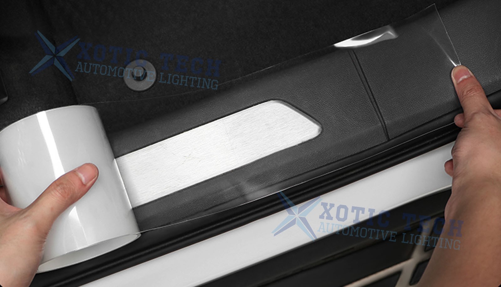 Clear Roll Door Edge Film Vinyl Sheet Paint Protection Scratch For Toyota Tacoma