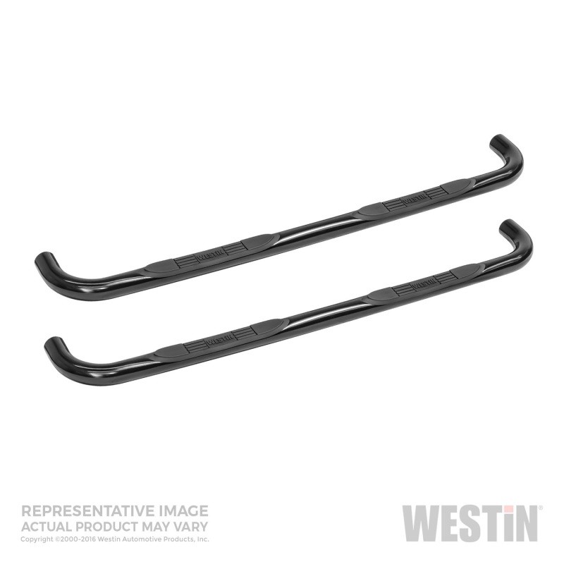 Westin E-Series 3-Inch Nerf Step Bars for Toyota Tundra 1999-2006, Black