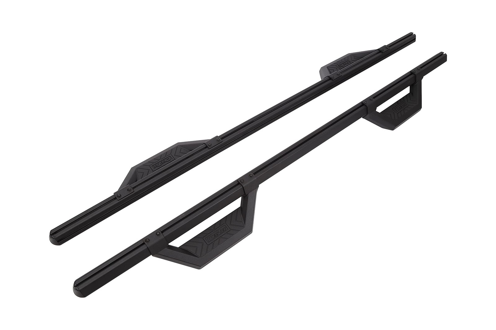 Dee Zee Hex Series Black Alloy Steel Truck Side Steps – Durable Aluminum Finish