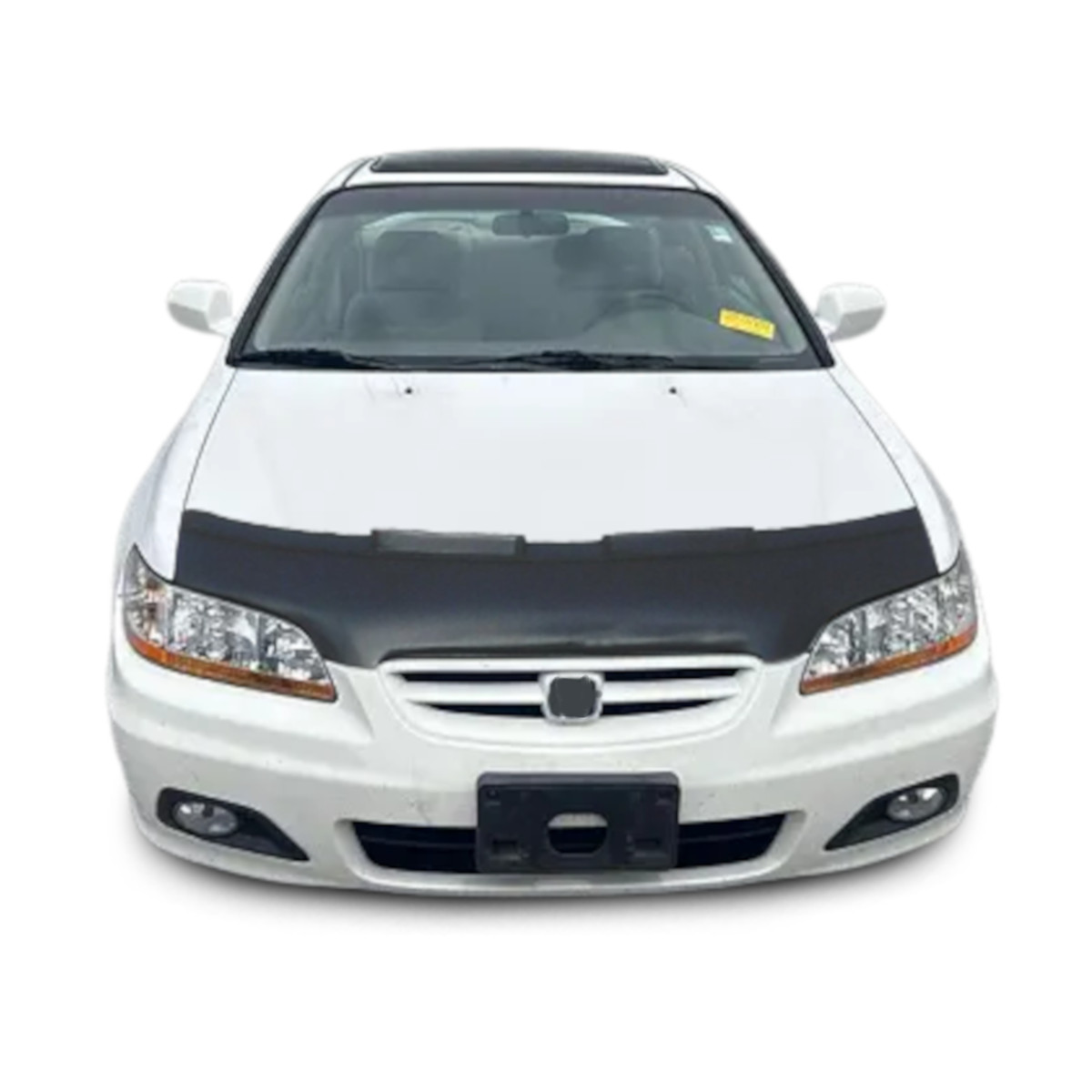 Black Car Bonnet Hood Bra Cover Mask For Honda Accord 1998-2002 Sedan & Coupe