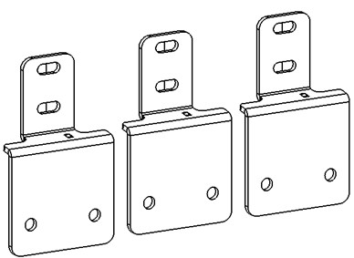 Go Rhino D64346TK Running Board Mounting Kit for D14346T, D224348T, DSS4348T