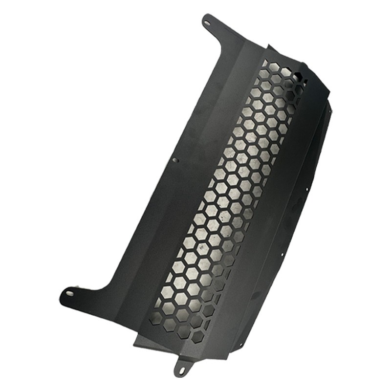 FOR BWM S55 F80 M3 F82 F83 M4 3.0L Turbo Black Aluminum Oil Cooler Skid Plate