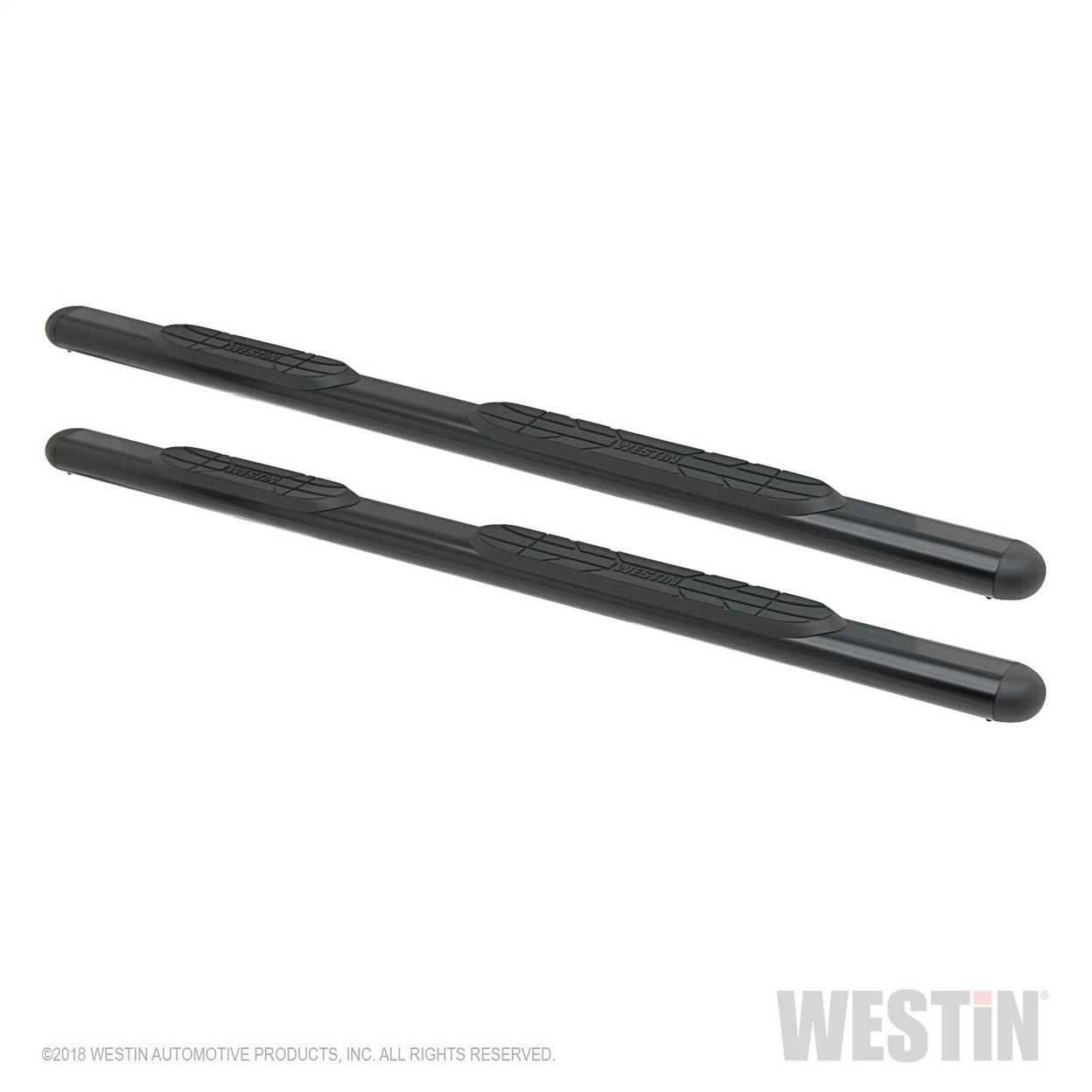 Westin Premier 4 Oval Nerf Step Bars 75 in – Black