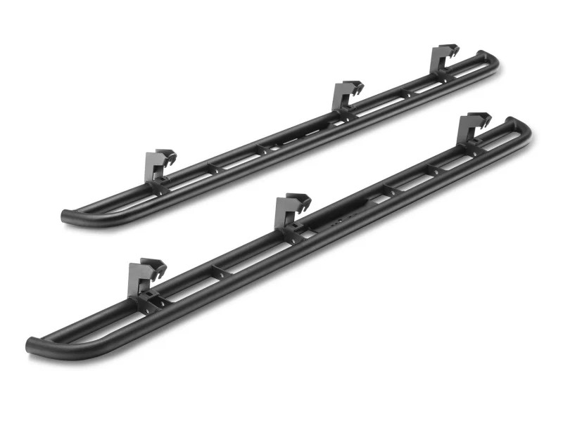 N-Fab T154RKRCC RKR Rock Rails – Cab Length (2 Steps) For 16-23 Tacoma Double