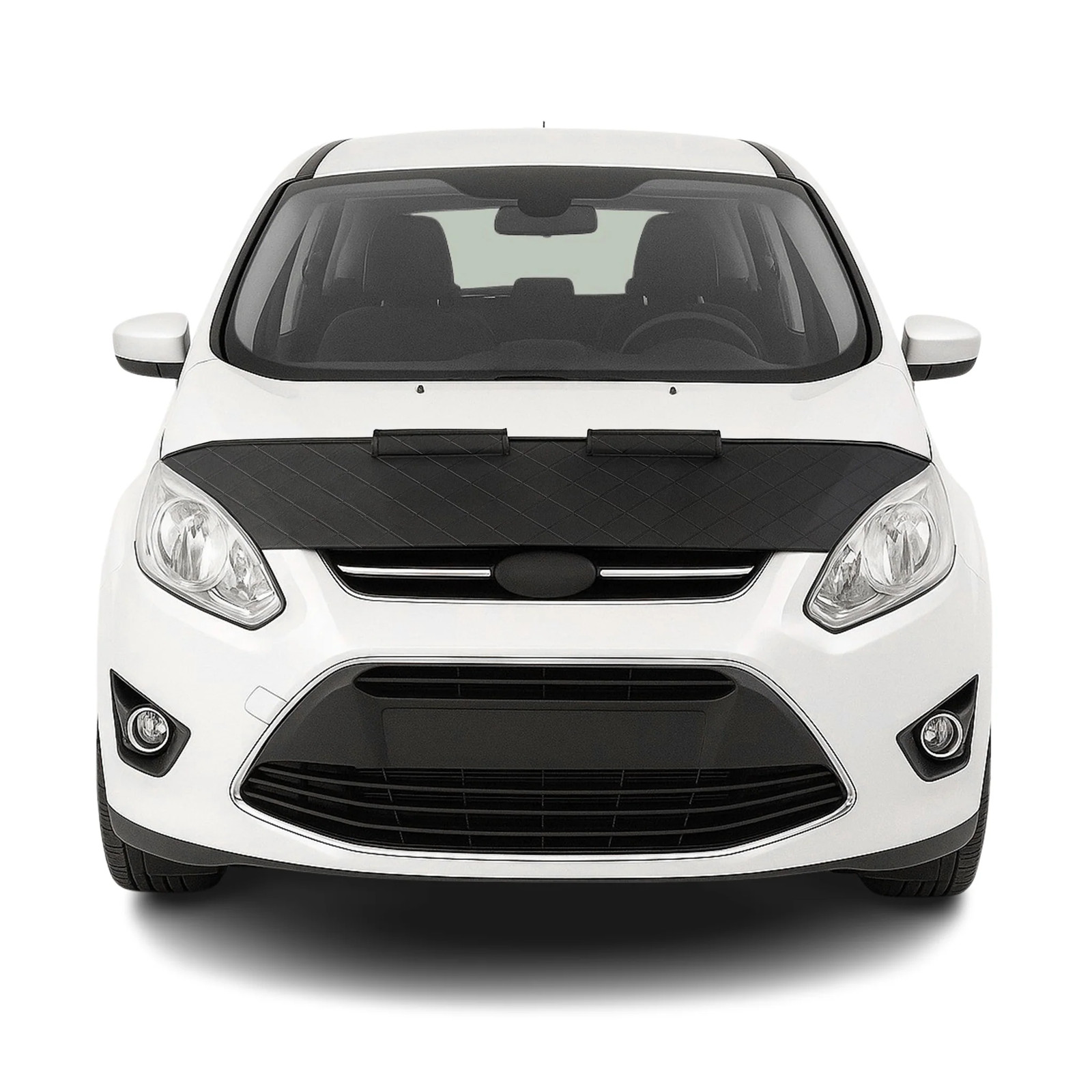 Car Bonnet Mask Hood Bra for Ford C-Max 2013-2017 Diamond Black